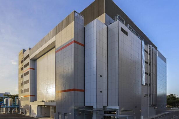 The Eqinix SG4 data center in Singapore