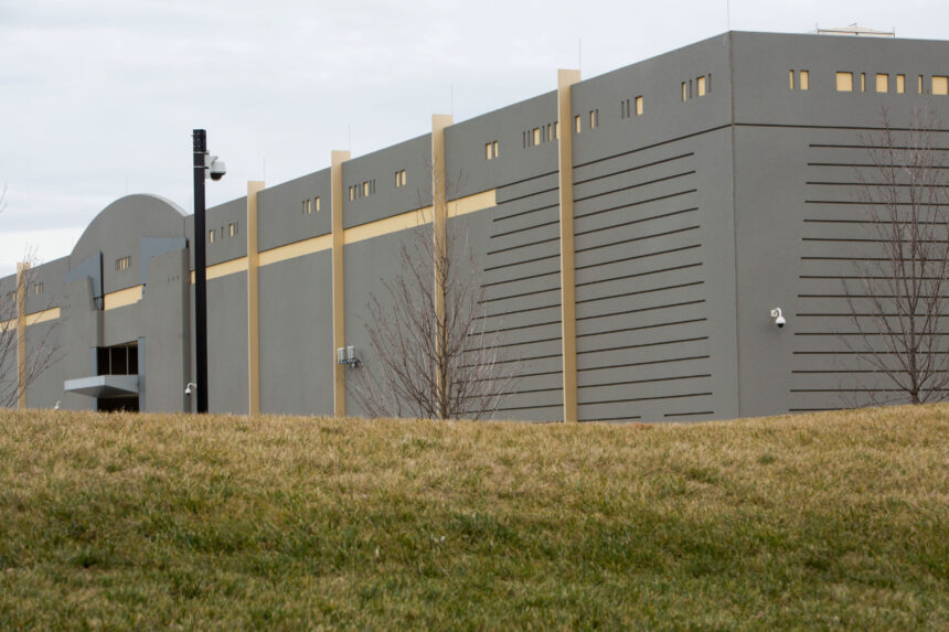 An Amazon AWS data center complex in Ashburn, Virginia