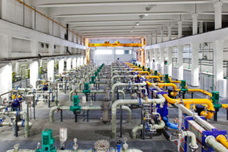 The cooling plant at Google