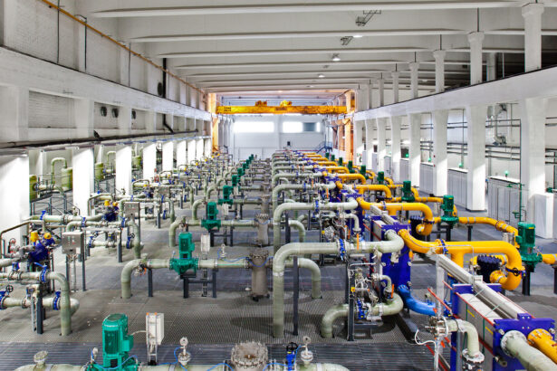 The cooling plant at Google