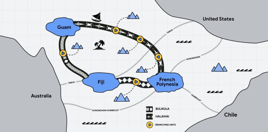 Google To Build Two More Subsea Cables in Pacific Islands