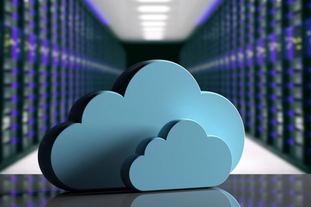 clouds inside a data center