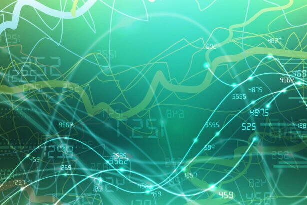 Abstract quantum computing visualization