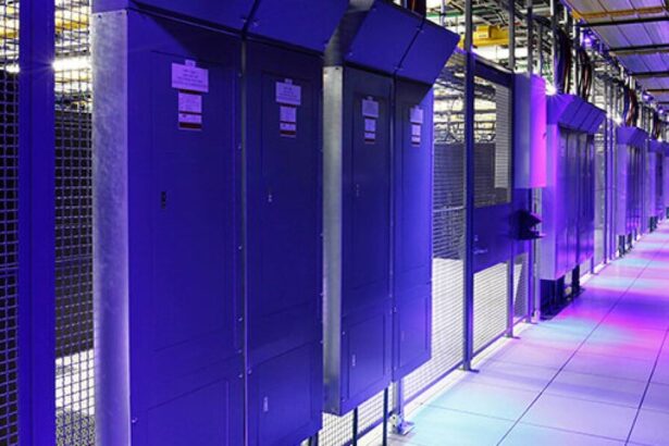 Equinix data center inside