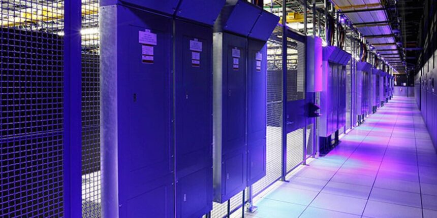 Equinix data center inside