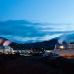 Cooling tower systems at the tech company's massive data center complex in The Dalles, Oregon. (Google)