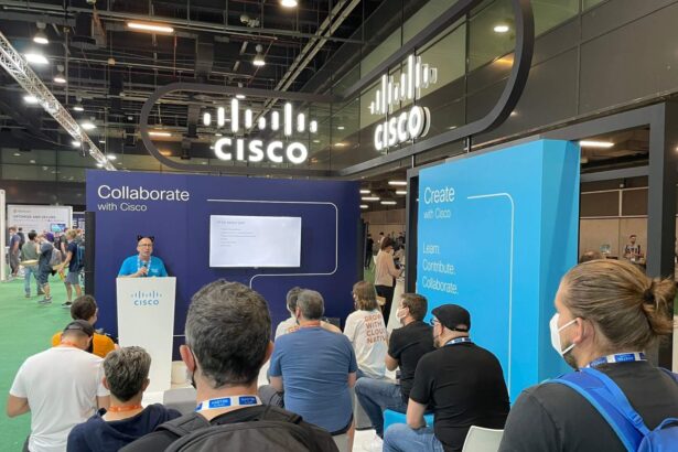 Cisco booth
