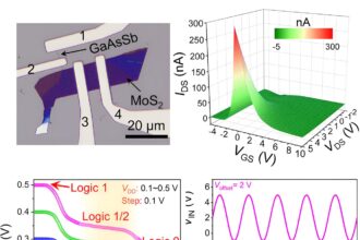 Mixed-dimensional transistors enable high-performance multifunctional electronic devices