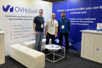 OVHcloud booth