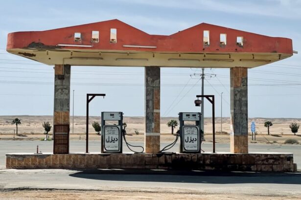 Kingdom of Saudi Arabia gas station