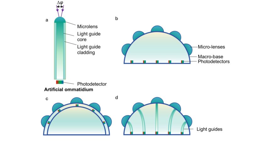 Exploring biomimetic curved artificial compound eyes