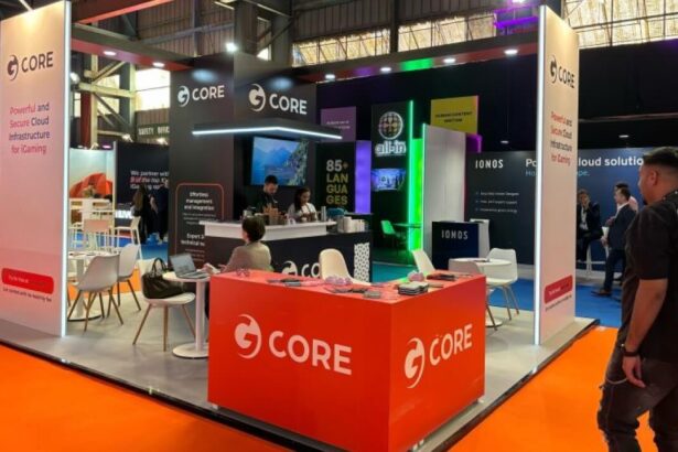 Gcore booth