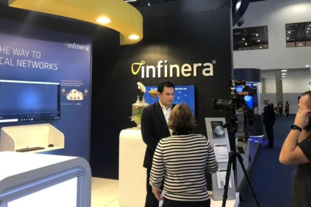 Infinera booth