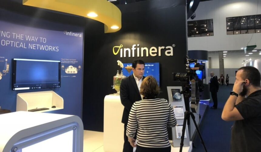 Infinera booth