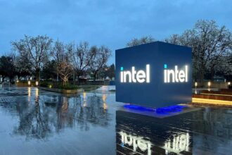 Intel headquarters building