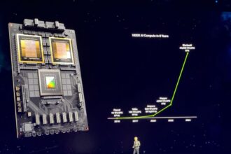 Nvidia CEO Jensen Huang introduces a 'big, big GPU' that is 'pushing the limits of physics'