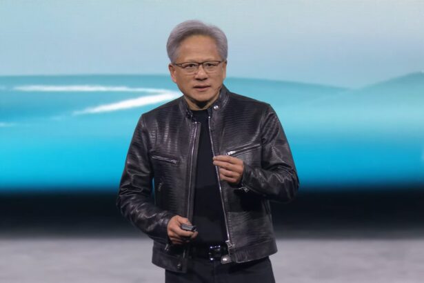 Nvidia CEO Jensen Huang at GTC 2024