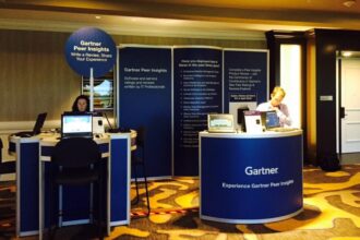 Gartner booth