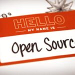 hello my name is open source nametag