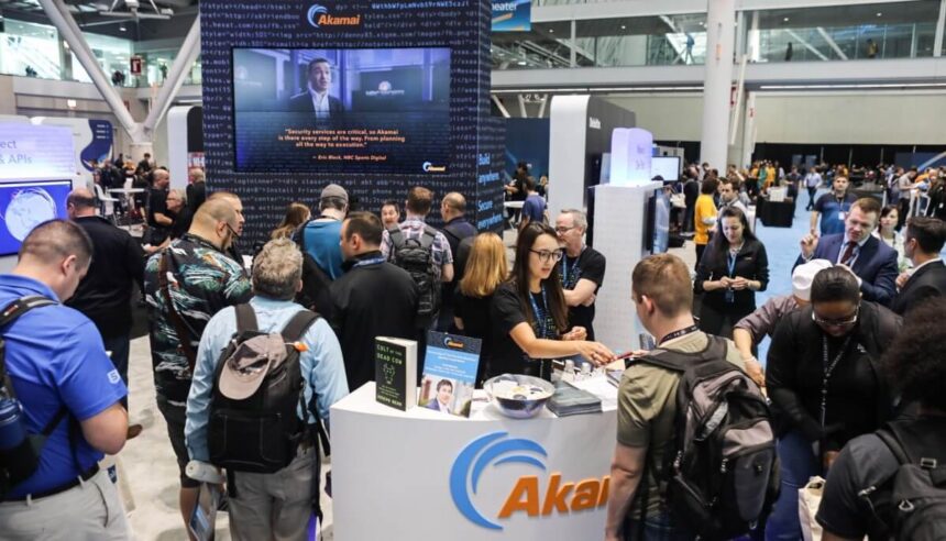 Akamai booth