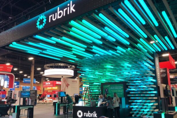 Rubrik booth