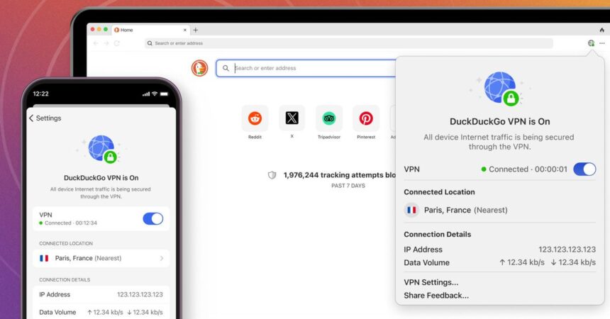 DuckDuckGo launches $9.99 per month privacy bundle with VPN