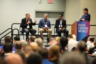 (Left to right) Steve Madara, Mohammad Tradat, Dev Kulkarni, and Greg Stover at DCW 2024