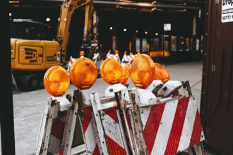 construction site barricades