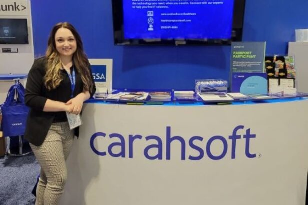 Carahsoft booth