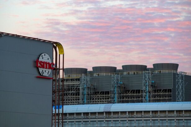 The TSMC plant in Phoenix, Arizona