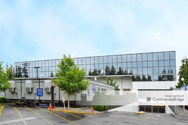 Building 122 at Microsoft North Campus in Redmond, Wash.