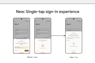 Single-tap passkeys are coming to Android 15