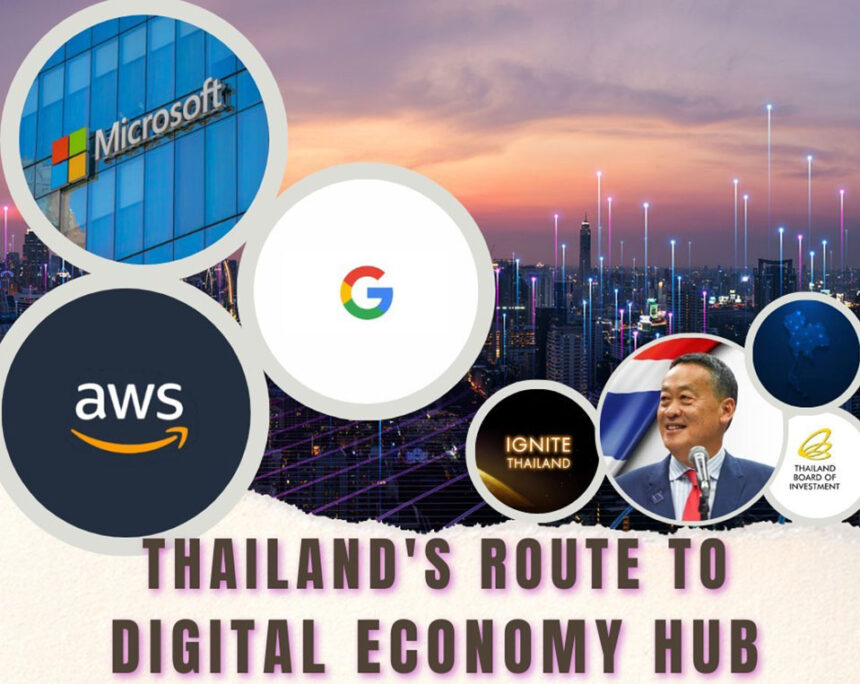 Thailand's Route to a Digital Economy Hub