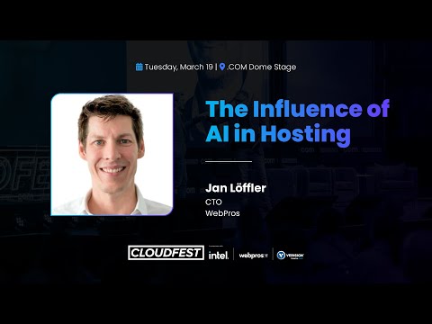 Jan Loeffler, CTO at WebPros: The Influence of AI in Hosting