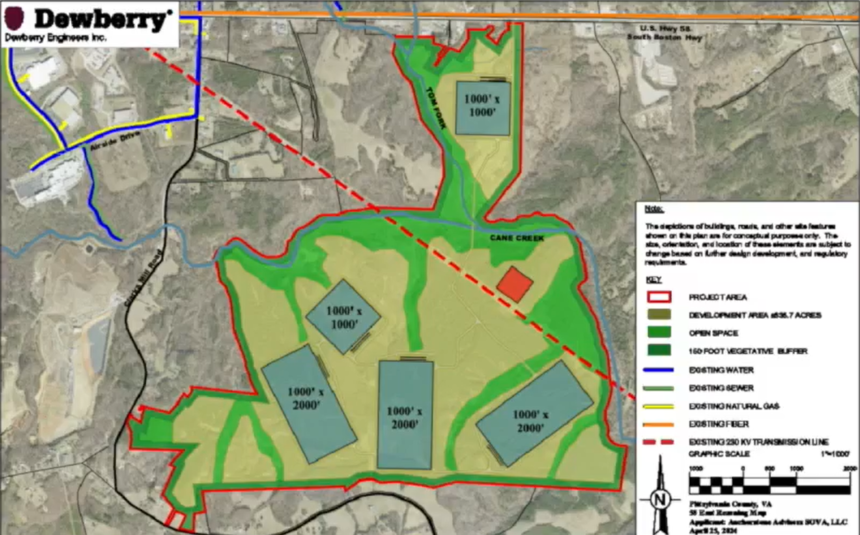 Pittsylvania County could see billions in investment with proposed data center