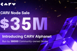 CARV Launches Alphanet: $35M Node Sale Propels Decentralization Milestone