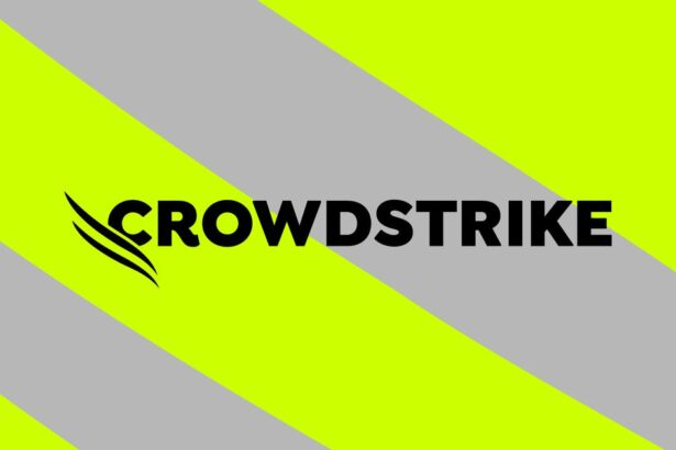 Vector illustration of the Crowdstrike logo.