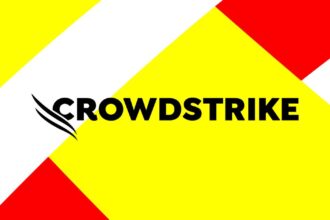 Vector illustration of the Crowdstrike logo.