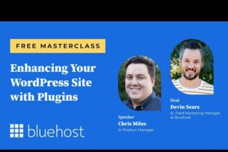 Using Plugins to Improve WordPress Websites I Bluehost Masterclass