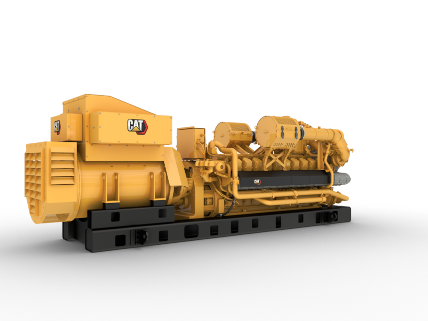 Caterpillar introduces Cat® G3520 Fast-Response Natural-Gas Generator Set