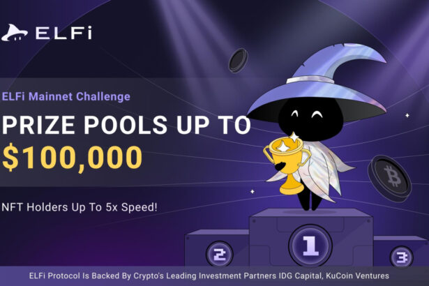 ELFi Protocol, a DEX Derivatives Platform, Officially Launched with a $100,000 Airdrop Event