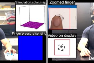 Improved virtual haptic technology enables uniform tactile sensation across displays