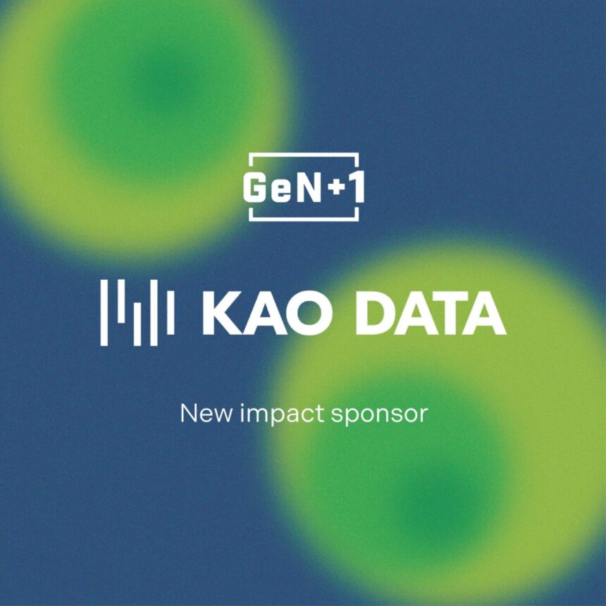 Kao Data revealed as GeN+1’s First Impact Sponsor