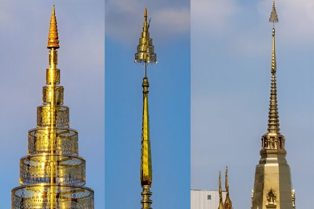 Lasers provide boon for manufacturing of ceremonial Thai umbrellas