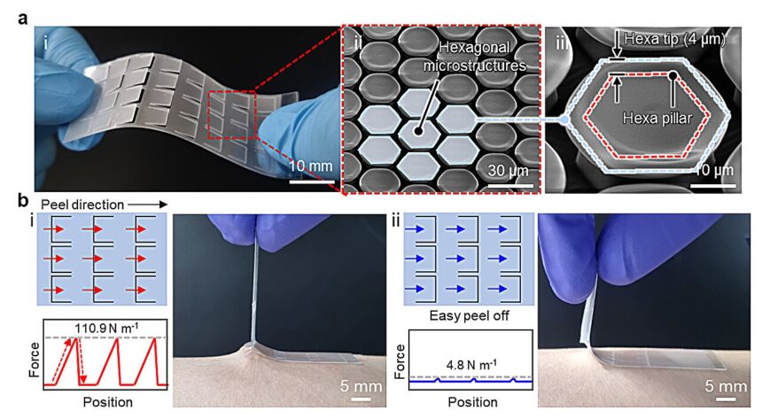 Hybrid patch offers 70X stronger adhesion, preventing cracks without traditional chemical adhesives