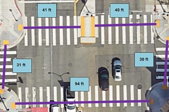 Study maps pedestrian crosswalks across entire cities, helping improve road safety, increase walkability