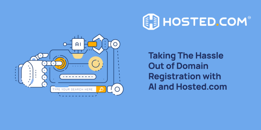 AI Domain Name Creation And Registration From Hosted.com