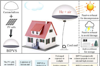 Balloon system can produce localized solar electricity for the ground below