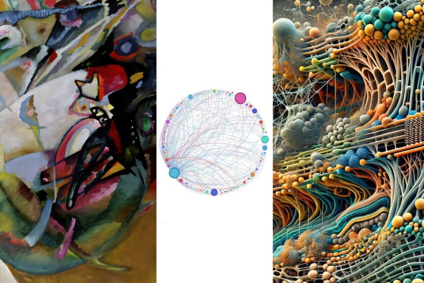 Graph-based AI model finds hidden links between science and art to suggest novel materials