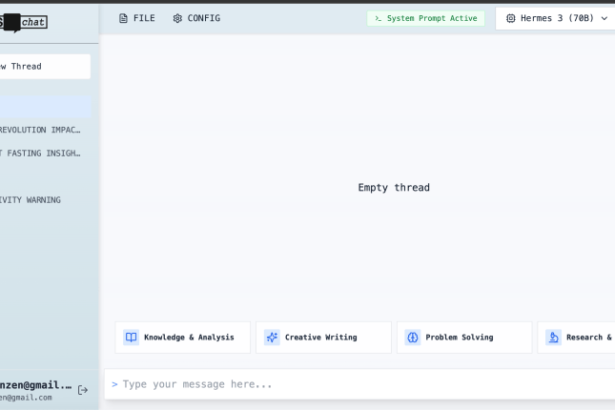 Nous Chat launches with access to Hermes 3-70B